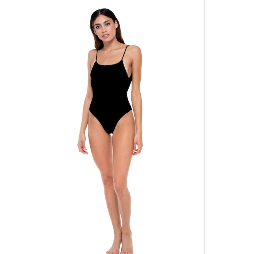 NWT Jade Swim Trophy One-Piece Black L
